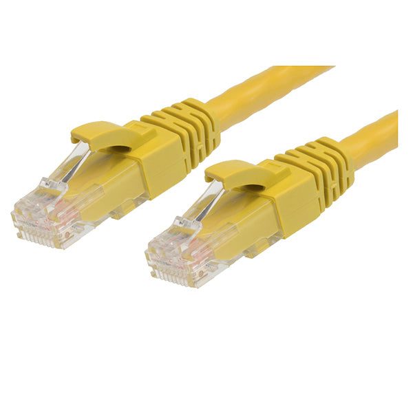 2M Cat 6 Ethernet Network Cable Yellow Carousel 1