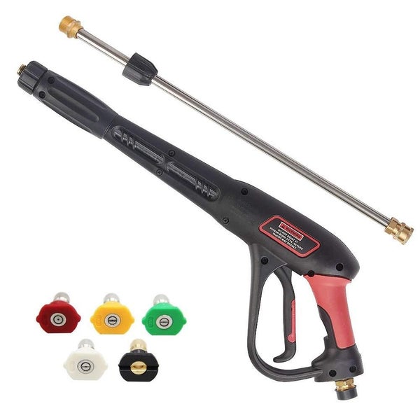 Water Blaster Lance Gun 4000PSI + Bonus 5 Nozzles Carousel 1