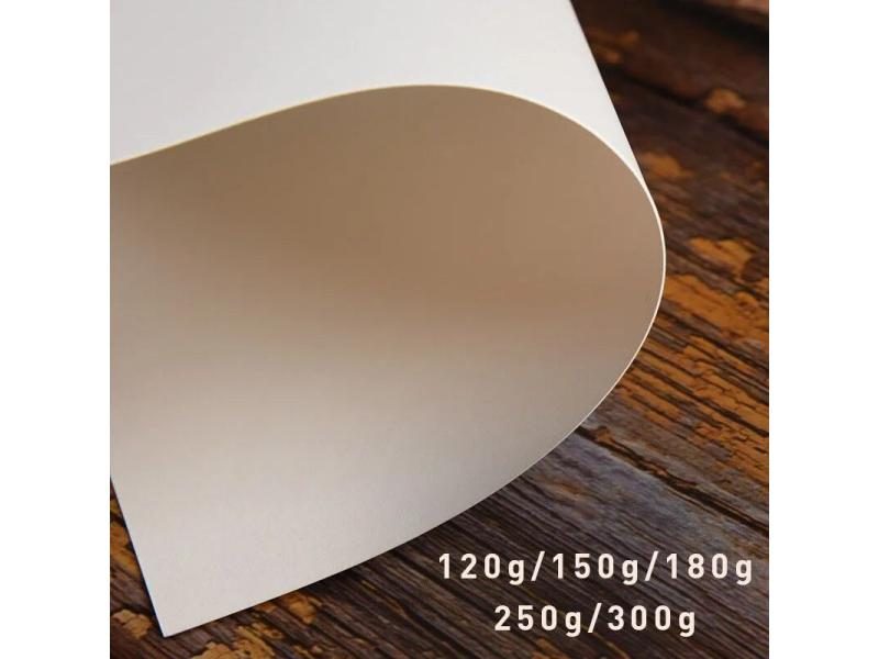 50pcs/lot A3 A4 A5 White Kraft Paper DIY Card Making 120g 180g 230g 300g 400g Carousel 1