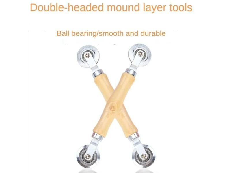1 Piece Of Wooden Handle Roller Tool Crimping Device For Installing Window Carousel 2