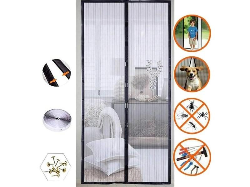 Hot Summer Anti Mosquito Insect Fly Bug Curtains Magnetic Net Automatic Closing Carousel 2
