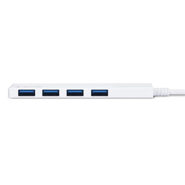 Bonelk Long-Life USB-A to 4 Port USB 3.0 Slim Hub - White [ELK-80041-R] Carousel 2