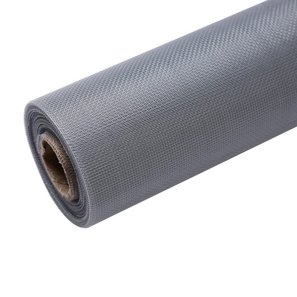 Window Screen Mesh Adjustable Window Fly Net Roll Screen Replacement-Black Carousel 2