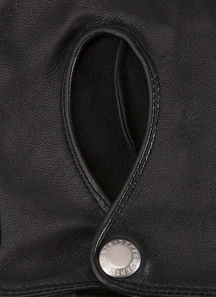 Dents Thruxton Womens Leather Driving Gloves - Black Carousel 5