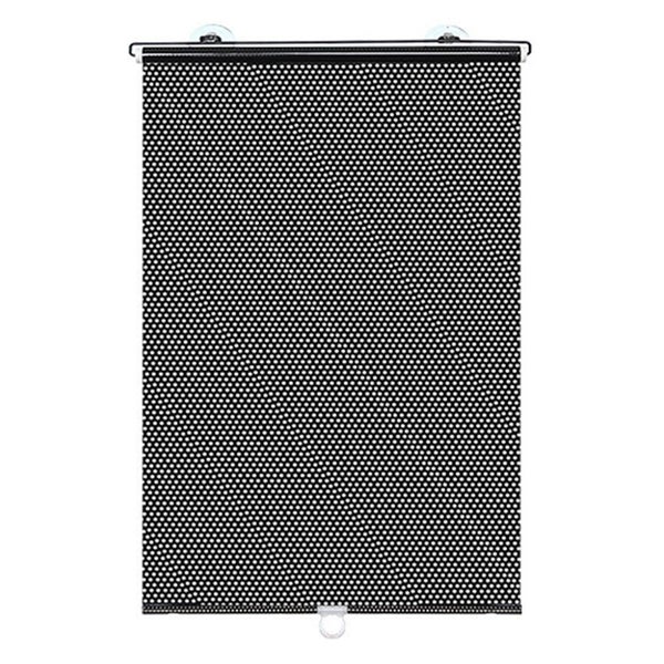 Car Window Shade Retractable Roller Blinds Sunshade Blackout Curtains-Black Carousel 2