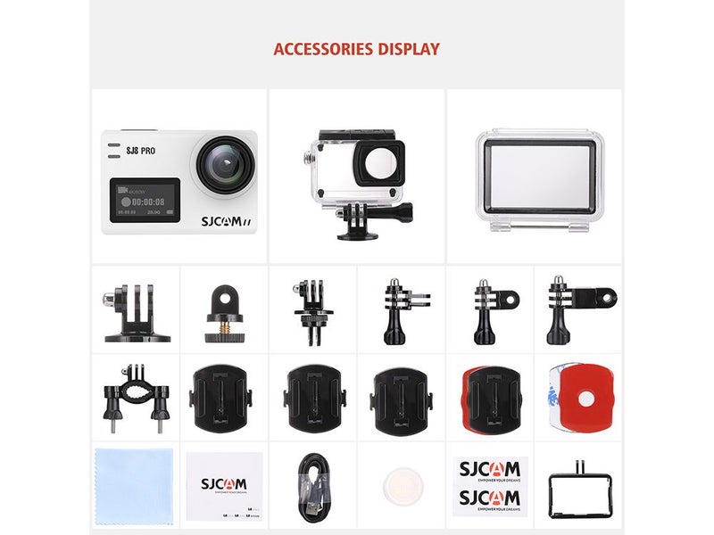 SJCAM 4K 60FPS FHD Sport Action Camera WiFi Camera Live Streaming DV Camcorder Carousel 11