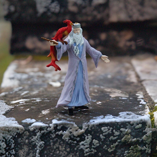 Schleich Dumbledore and Fawkes Carousel 5