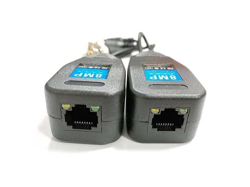 5 Pairs 8MP 4K Video Power To RJ45 Converter For HD 5MP 8MP Cameras Carousel 1