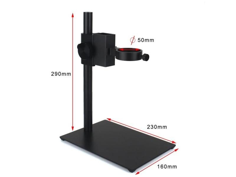 Aluminum Alloy Adjustable Focusing Bracket Focusing Holder Table Stand 40mm For Carousel 1
