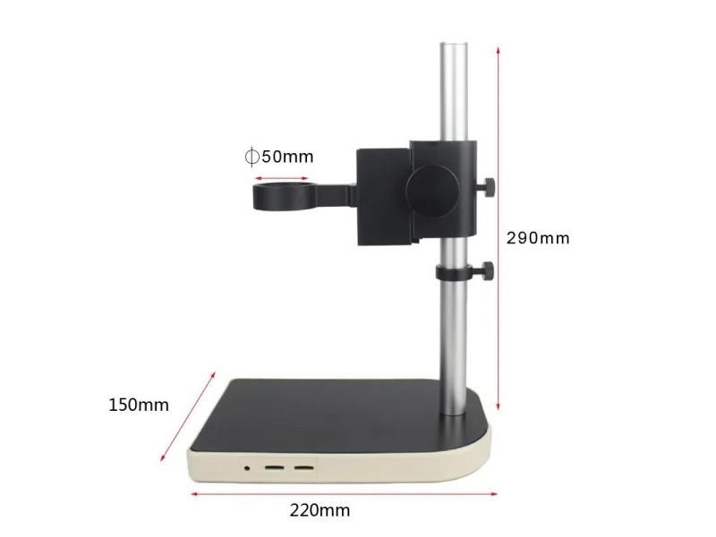 Aluminum Alloy Adjustable Focusing Bracket Focusing Holder Table Stand 40mm For Carousel 1