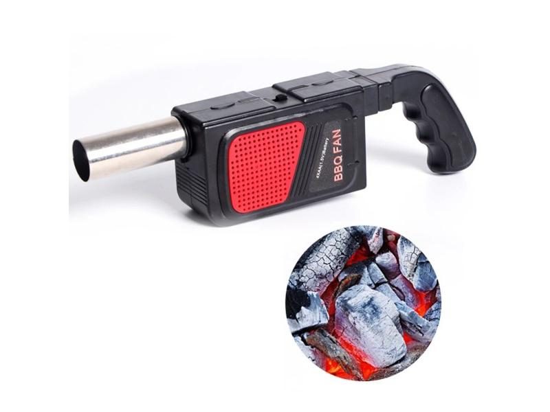 Handheld Electric BBQ Fan Air Blower Portable For Outdoor Camping Barbecue Carousel 2