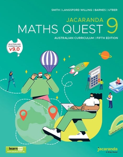 Jacaranda Maths Quest 9 Australian Curriculum, 5e learnON & Print by Catherine S Carousel 1