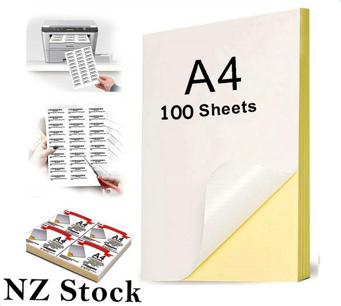 A4 Sticker Paper NZ Clearance Carousel 6