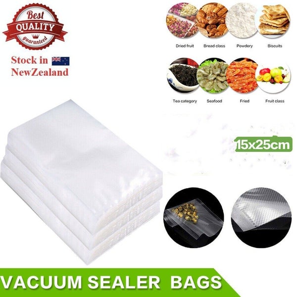 100PCS Vacuum Sealer Bags Precut Food Storage Saver Heat Seal Cryovac Bag Carousel 2