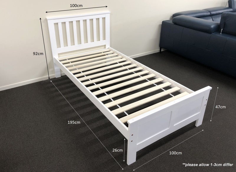 Single Bed White Carousel 6
