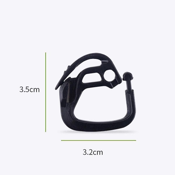 Greenhouse Shade Net Hook Clips Fasten Shading System Hook Carousel 2