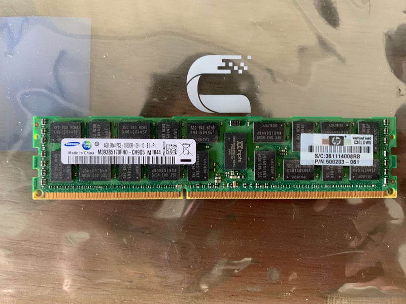 4GB 2Rx4 PC3 (DD3) 10600R Carousel 1