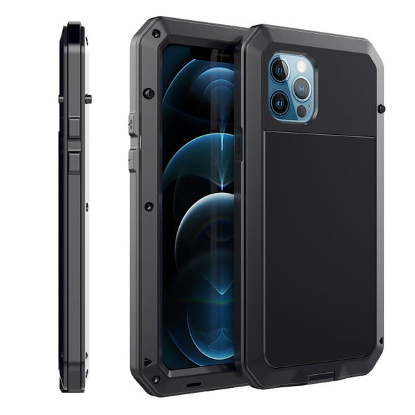 iPhone 15 Pro Max Metal Case Heavy Duty Armor Shockproof Case Snap Deal Carousel 7