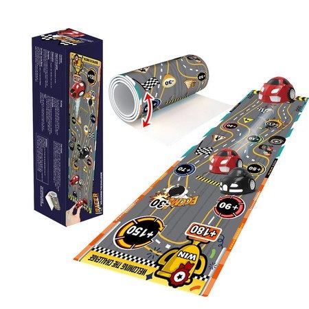 Race Car Tabletop Game, Mini Race Car Game Set for Kids Race Car Game Kit Porta Carousel 8