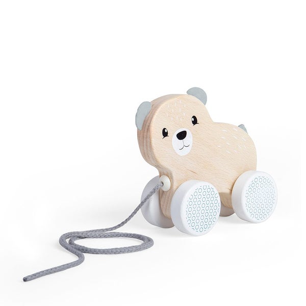 Bigjigs Toys FSC Pull Along Bear Carousel 1