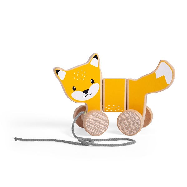 Bigjigs Toys FSC Pull Along Fox Carousel 1