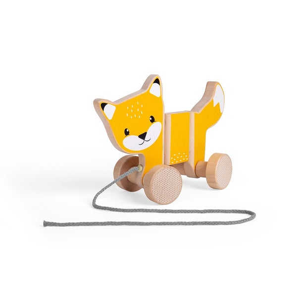 Bigjigs Toys FSC Pull Along Fox Carousel 9