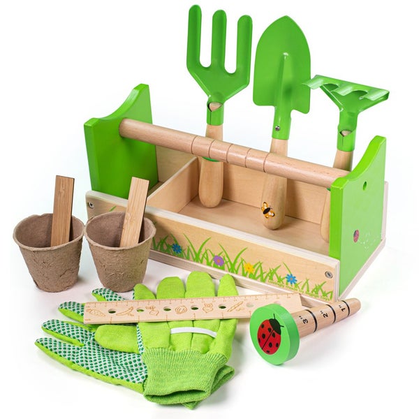 Bigjigs Toys Gardening Caddy Carousel 1