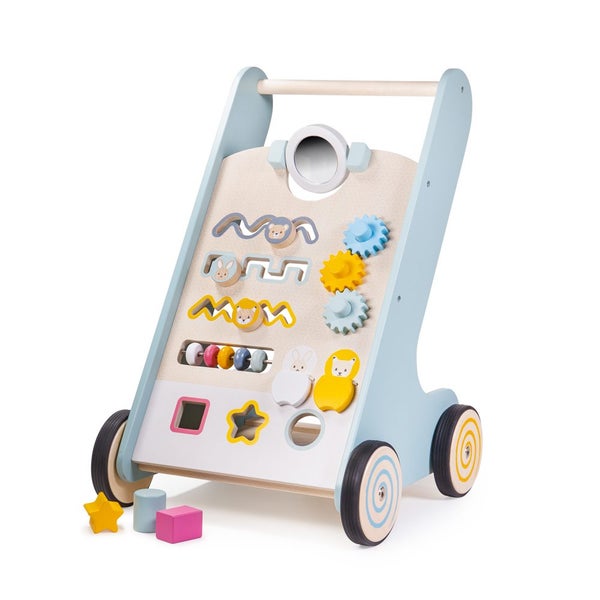Bigjigs Toys 100% FSC® Certified Activity Walker Carousel 1