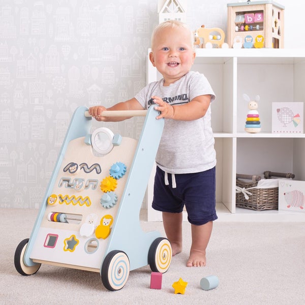 Bigjigs Toys 100% FSC® Certified Activity Walker Carousel 3