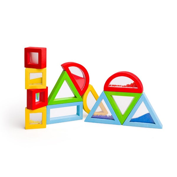 Bigjigs Toys Rainbow Sensory Shapes Carousel 2