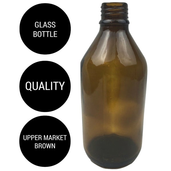 600ml Brown Glass Bottle for DIY Arts & Crafts without Lid/Cap62932734156034111