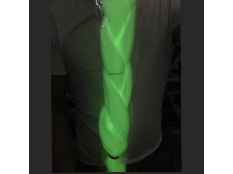 Desire For Hair 24 Inch Glowing Hair In Darkness Synthetic Lightenning Jumbo Carousel 2