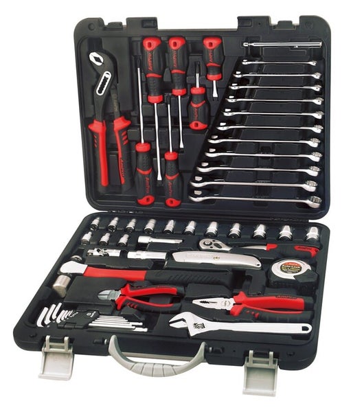 AmPro Socket & Tool Set 3/8"Dr 52pc (in Blowcase) Carousel 1