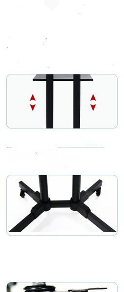 Mobile TV Stand Wheels Carousel 10