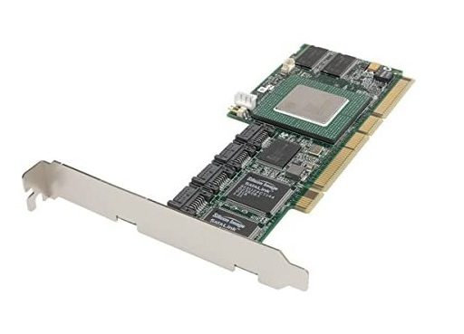 Adaptec Serial ATA RAID 2410SA Card + SATA Cables Carousel 1