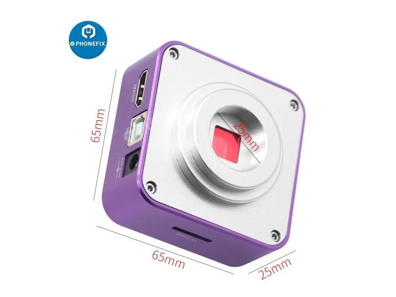 38MP 1080P 60FPS Digital Video USB Camera Full HD C-Mount Trinocular Stereo Carousel 1