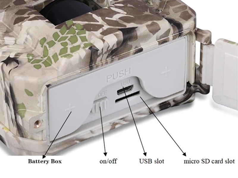 12MP Trail Camera Hunting Game Camera Carousel 12
