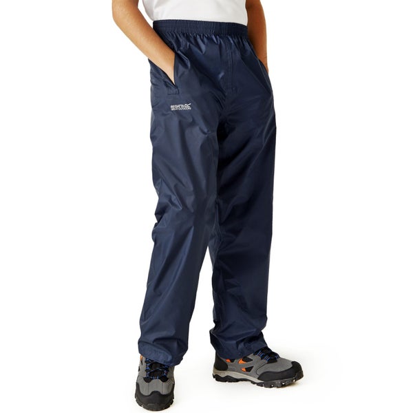 Regatta Kids Pack It Waterproof Overtrousers Carousel 1