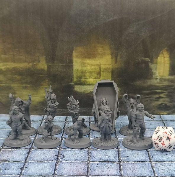 Monster Miniatures Brite Set#2 Undead Dungeons and Dragons dice4dungeons Carousel 2