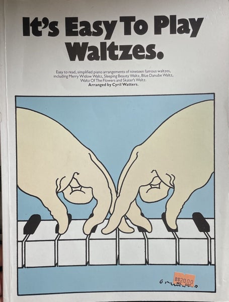 It's Easy to Play Waltzes by Cyril Watters Carousel 1