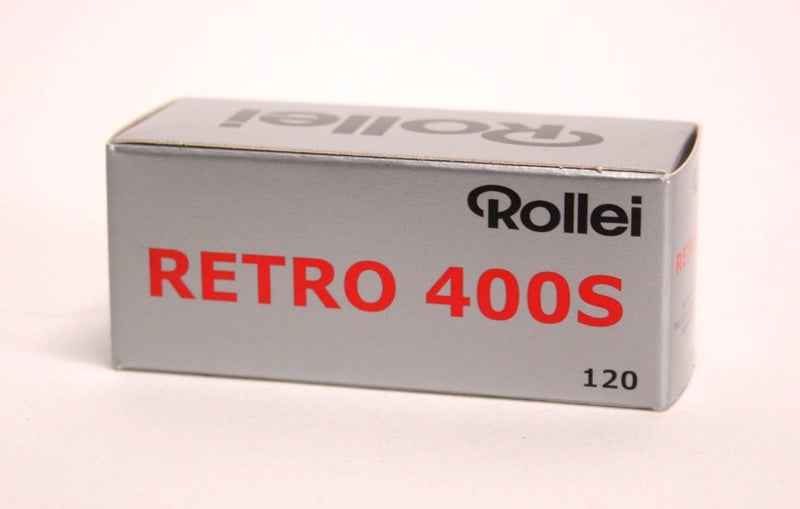 Film,Black &white Rollei retro 400s 120 exp 08 2025 fridge stored Carousel 1