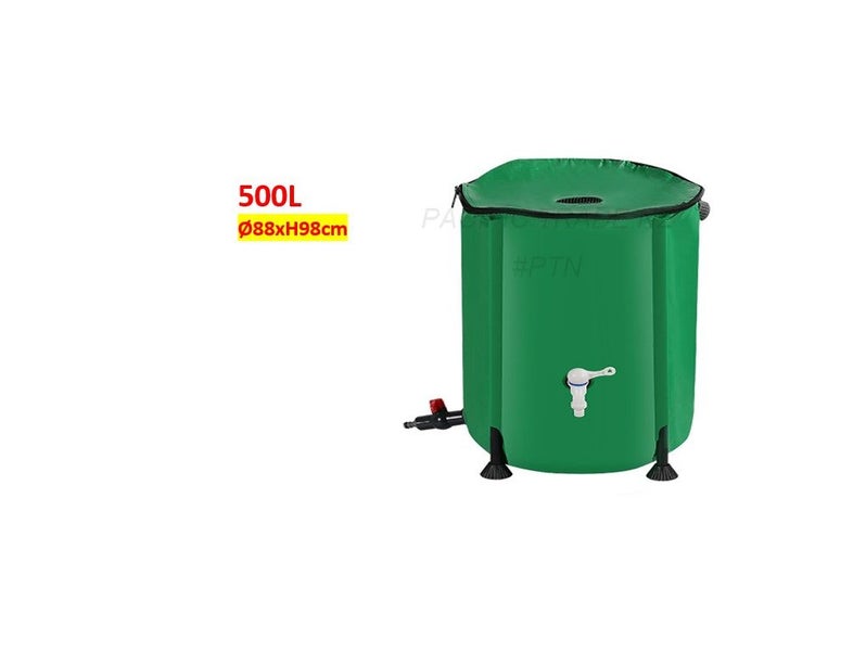 PTN 500L Water Tank barrel garden irrigation hydroponic Collapsible Sorage Carousel 1