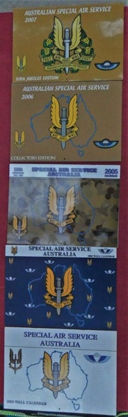AUSTRALIAN Special Air Service REGIMENT Unit CALENDARS *UNPUBLISHED* SAS Photos Carousel 11