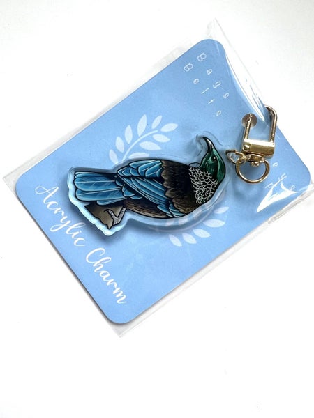 ACRYLIC CHARM ~ NZ Tui Carousel 7