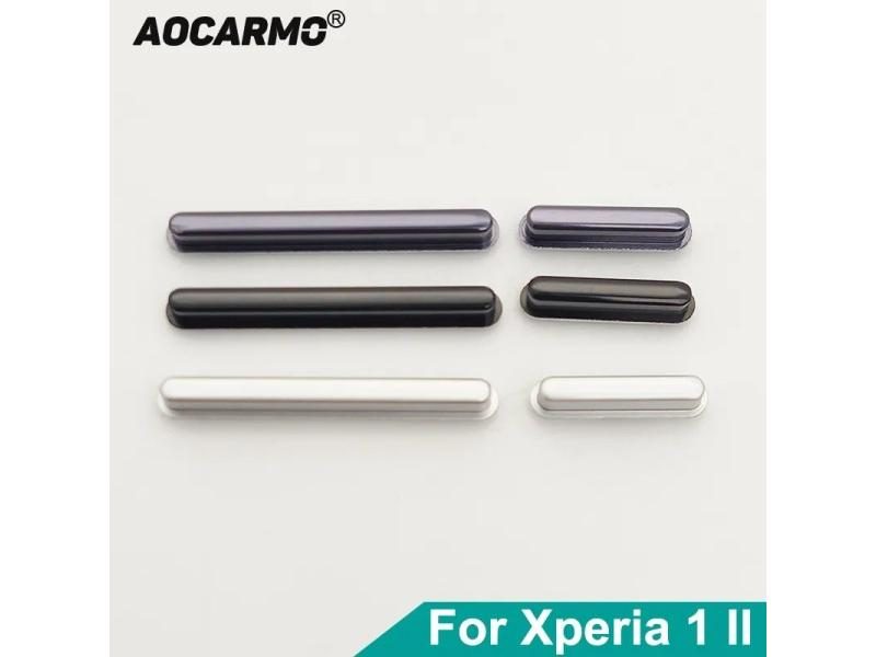 Aocarmo Volume Button Camera Switch Key Buttons Replacement For Sony Xperia 1 Carousel 2
