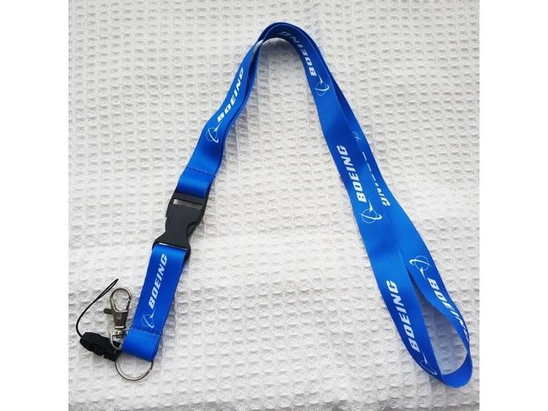 1 PC Blue Boeing Lanyard For Phone/ID Card Holder Carousel 2