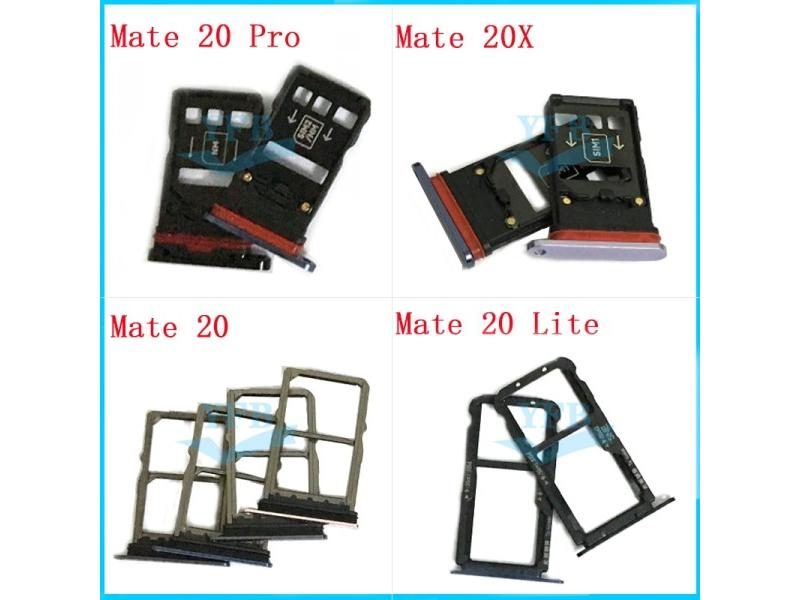 Sim Card Holder Slot Tray For Huawei Mate 20x 20 Pro Lite Replacement Parts Carousel 1