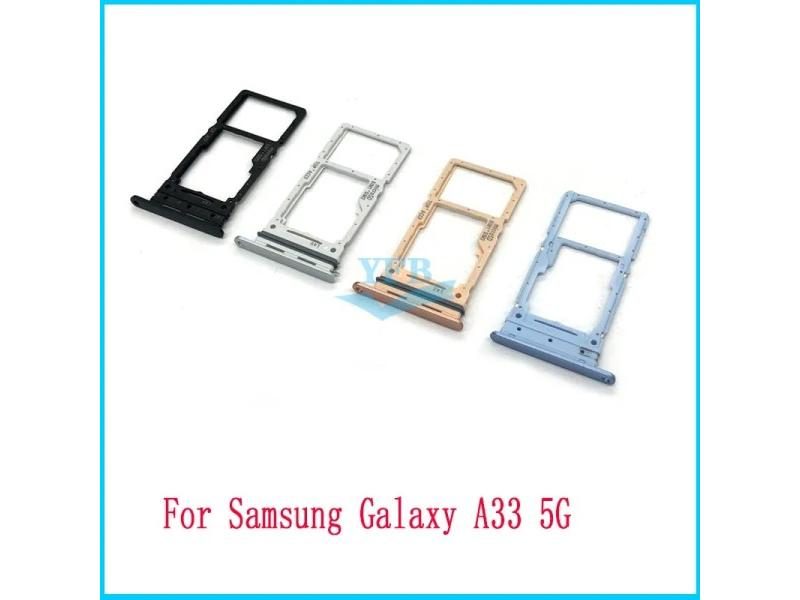 For Samsung Galaxy A13 A23 A33 5G Sim Card Tray SD Card Reader Socket Slot Carousel 2