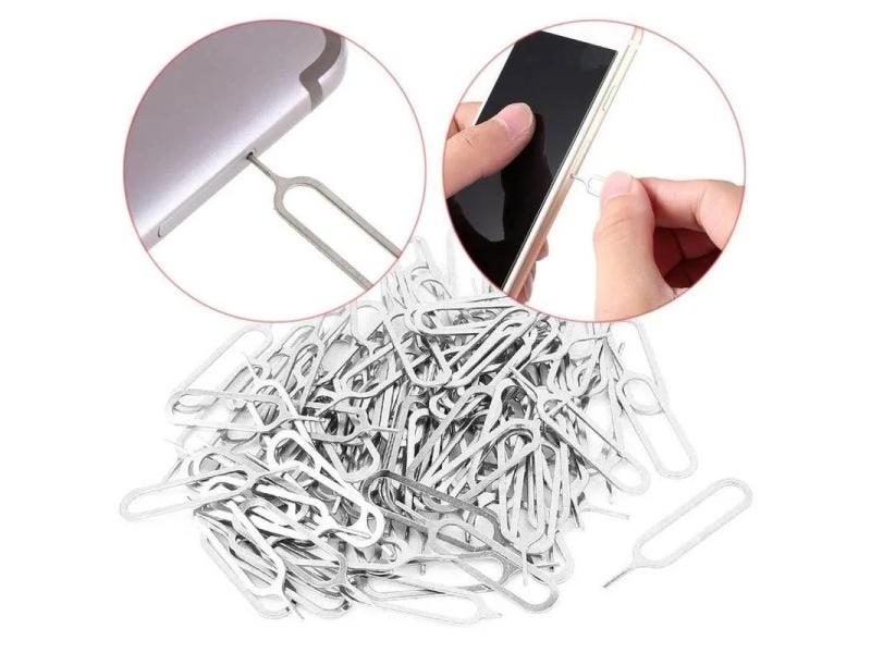 10pcs Applicable To Android IPhone Card Removal Pin SIM Card Removal Device Carousel 1