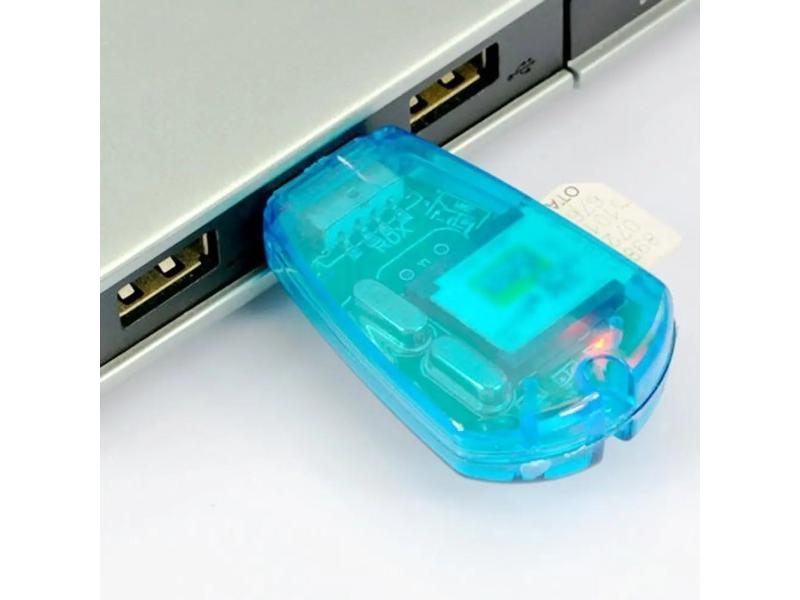 1pcs USB SIM Card Reader For Mobile Phone Cards UIM PHS Cloner Duplicator Carousel 2